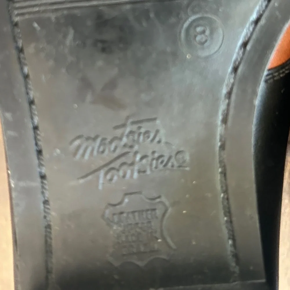 Vintage 90s Mootsies Tootsies Leather Western Boots 8 Southwestern Boho Cowboy